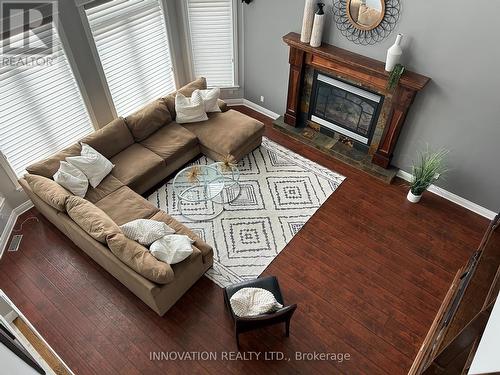 6635 Old Forest Drive, Ottawa, ON - Indoor Photo Showing Living Room With Fireplace