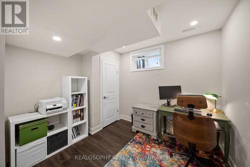 Lower Level Office/Bedroom - 17 Pioneer Drive, Mississauga, ON 