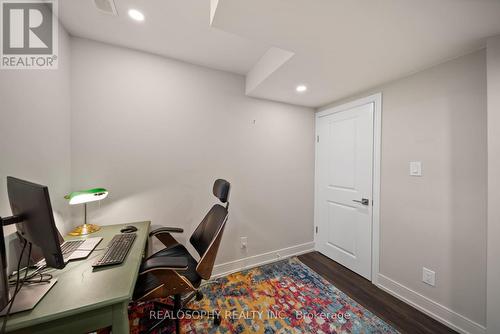 Lower Level Office/Bedroom - 17 Pioneer Drive, Mississauga, ON 