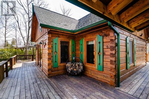 23 Crown Court, Tiny, ON - Outdoor With Deck Patio Veranda With Exterior