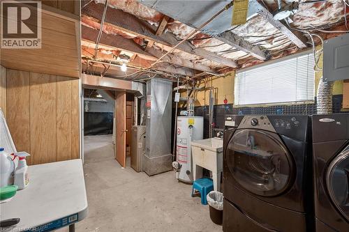 Laundry - 163 Rosedale Avenue, Hamilton, ON - Indoor Photo Showing Laundry Room