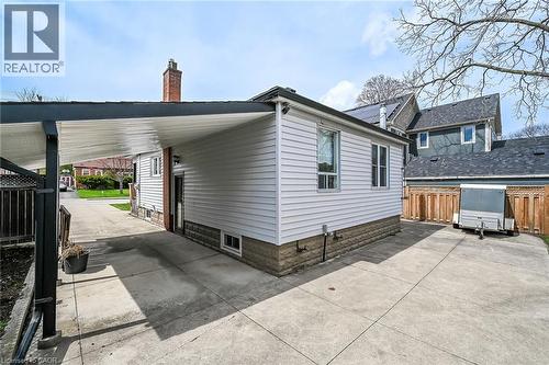 Carport - 163 Rosedale Avenue, Hamilton, ON - Outdoor With Exterior
