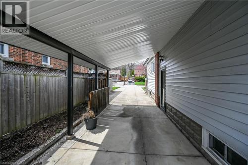 Carport - 163 Rosedale Avenue, Hamilton, ON - Outdoor With Exterior