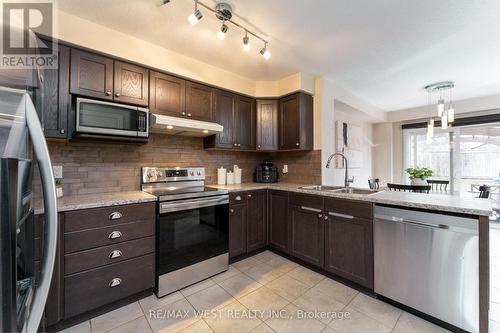 110 Banting Crescent, Essa, ON - Indoor Photo Showing Kitchen With Double Sink