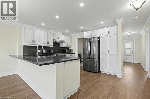22 Sister Kern Terrace, Hamilton, ON - Indoor Photo Showing Kitchen With Upgraded Kitchen