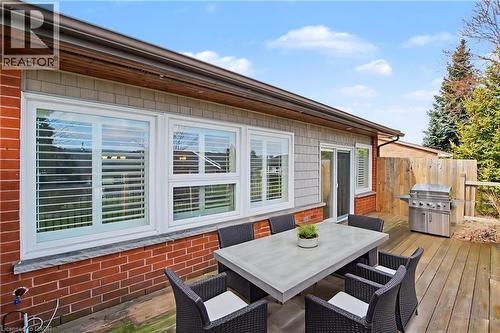 this photo is virtually staged - 22 Sister Kern Terrace, Hamilton, ON - Outdoor With Deck Patio Veranda