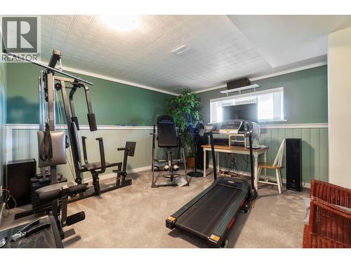 3471 Mcbride Road, Blind Bay, BC - Indoor Photo Showing Gym Room