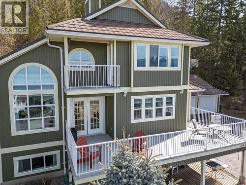 3471 Mcbride Road, Blind Bay, BC - Outdoor With Balcony