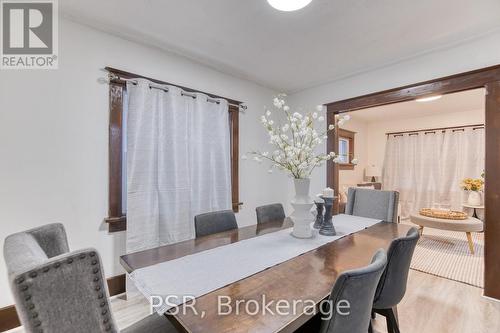 57 Eby Street S, Kitchener, ON - Indoor Photo Showing Dining Room