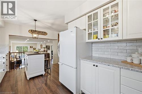 Porcelain Flooring - 2648 Cavendish Drive, Burlington, ON - Indoor Photo Showing Kitchen