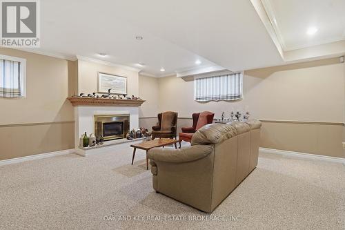 133 Fairlane Avenue, London South (South K), ON - Indoor Photo Showing Basement With Fireplace