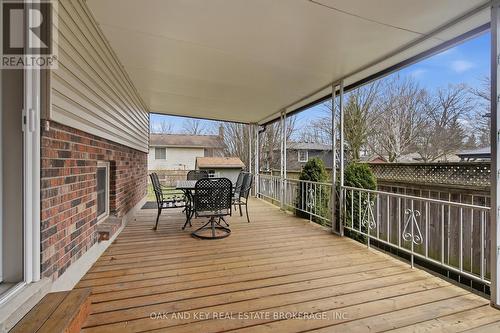 133 Fairlane Avenue, London South (South K), ON - Outdoor With Deck Patio Veranda With Exterior