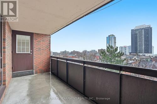 606 - 222 Jackson Street W, Hamilton, ON - Outdoor With Balcony With Exterior