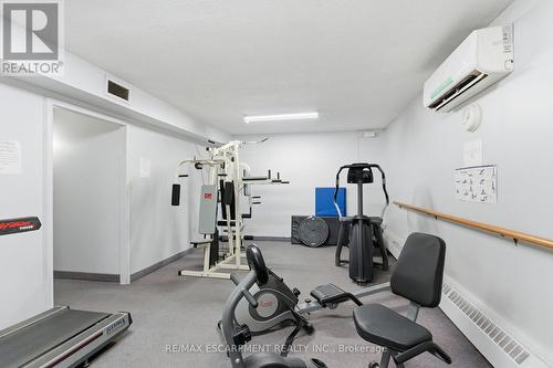 606 - 222 Jackson Street W, Hamilton, ON - Indoor Photo Showing Gym Room