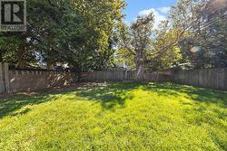 Rear Fenced Yard - 