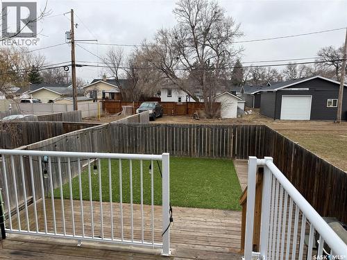 529 Alexandra Street, Weyburn, SK - Outdoor With Deck Patio Veranda