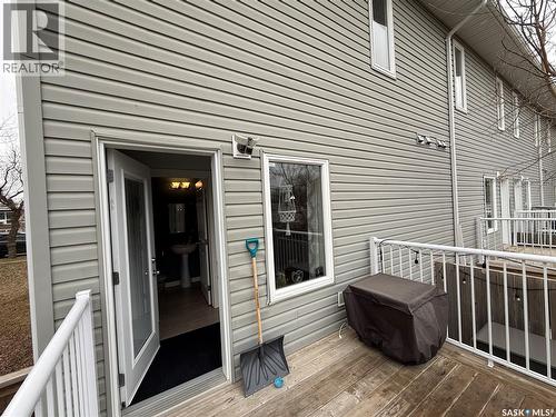529 Alexandra Street, Weyburn, SK - Outdoor With Deck Patio Veranda With Exterior