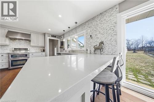 9639 Sideroad 27 Sideroad, Erin, ON - Indoor Photo Showing Kitchen With Upgraded Kitchen
