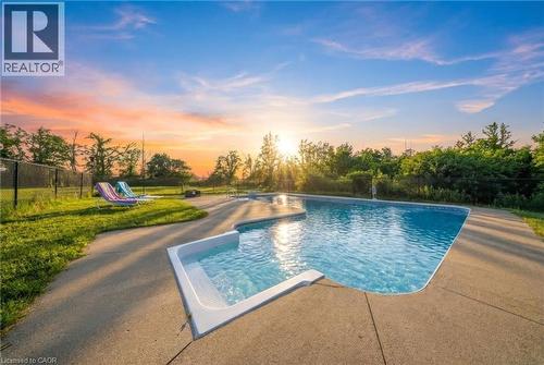 9639 Sideroad 27 Sideroad, Erin, ON - Outdoor With In Ground Pool With View
