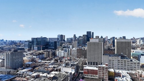 Overall view - 1425 Rue Montcalm, Montréal (Ville-Marie), QC - Outdoor With View