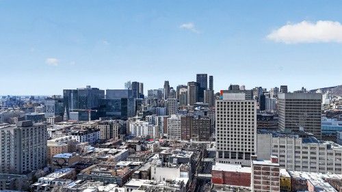 Overall view - 1425 Rue Montcalm, Montréal (Ville-Marie), QC - Outdoor With View