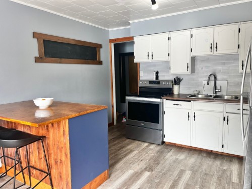 Kitchen - 400 Ch. De Kipawa, Kipawa, QC - Indoor Photo Showing Kitchen With Double Sink