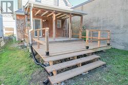 Two-Tired Back Deck (Partially Covered) - 