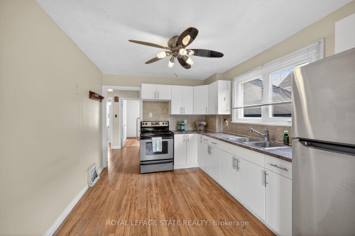 163 Rosedale Avenue, Hamilton, ON - Indoor Photo Showing Kitchen With Double Sink