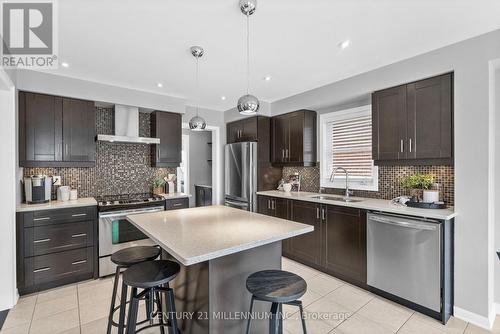 655 Cargill Path, Milton, ON - Indoor Photo Showing Kitchen With Upgraded Kitchen