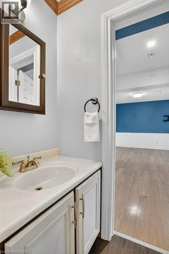 2pc Bathroom on Main Floor - 54 Deerwood Crescent, Kitchener, ON - Indoor Photo Showing Bathroom