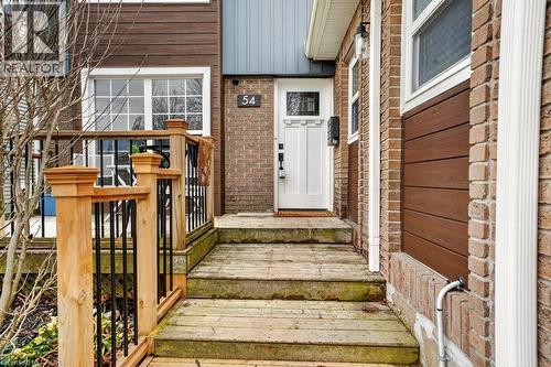 Front Entrance - 54 Deerwood Crescent, Kitchener, ON - Outdoor With Exterior