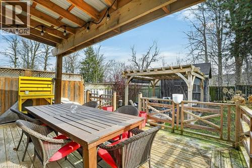 Back Deck - 54 Deerwood Crescent, Kitchener, ON - Outdoor With Deck Patio Veranda With Exterior
