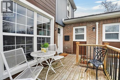 Front Porch - 54 Deerwood Crescent, Kitchener, ON - Outdoor With Deck Patio Veranda With Exterior