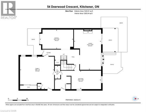 Main Floor - 54 Deerwood Crescent, Kitchener, ON - Other