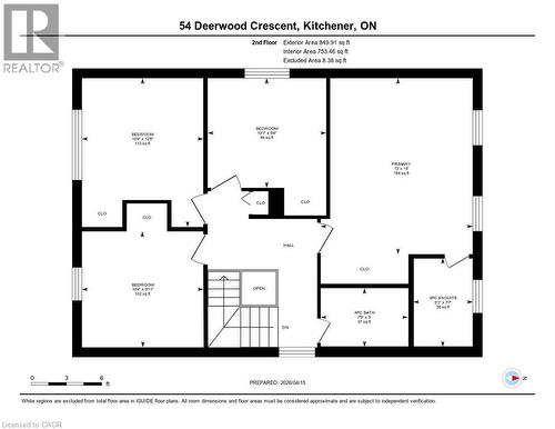 Second Floor - 54 Deerwood Crescent, Kitchener, ON - Other