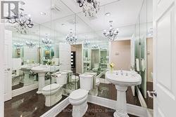 Elegant Powder Room - 