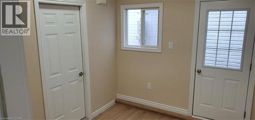 Home office with side entrance - 725 Paris Boulevard, Waterloo, ON - Indoor Photo Showing Other Room