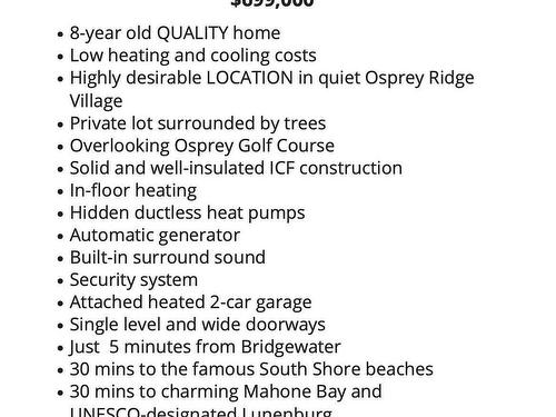 60 Danica Drive, Pine Grove, NS 