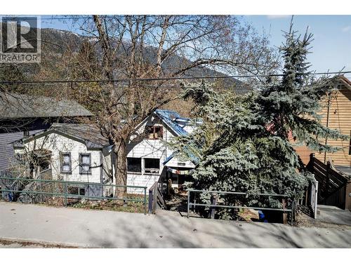 117 High Street, Nelson, BC - Outdoor