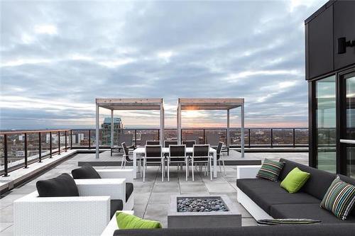 605 311 Hargrave Street, Winnipeg, MB - Outdoor With Deck Patio Veranda With View