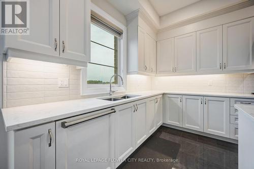 20 Seraville Street, Vaughan, ON - Indoor Photo Showing Kitchen With Double Sink