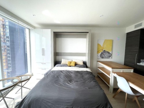 Bedroom - 1401-1450 Boul. René-Lévesque O., Montréal (Ville-Marie), QC - Indoor Photo Showing Bedroom