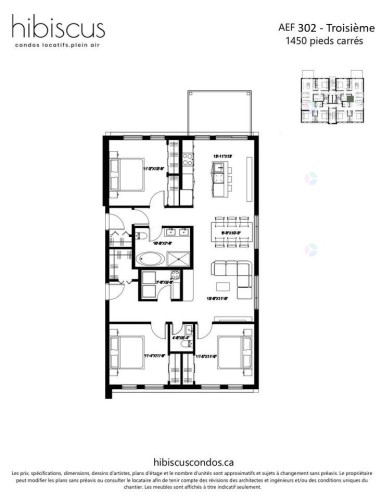 Floor Plan - 302-100 Rue De L'Hibiscus, Granby, QC - Other