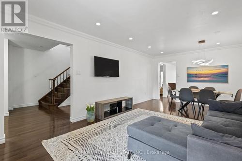 6282 Camgreen Circle, Mississauga, ON - Indoor Photo Showing Living Room With Fireplace