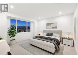 Virtually enhanced - primary bedroom - 