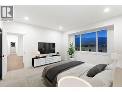 Virtually enhanced - primary bedroom - 