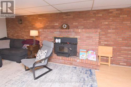 316 Cranbrook Drive, Hamilton, ON - Indoor Photo Showing Living Room With Fireplace