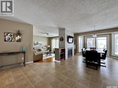 140 Morrison Drive, Yorkton, SK - Indoor Photo Showing Other Room With Fireplace
