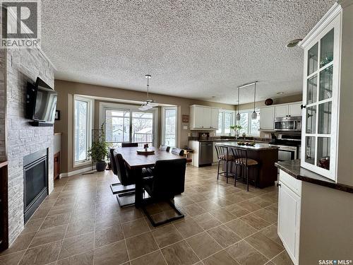 140 Morrison Drive, Yorkton, SK - Indoor With Fireplace