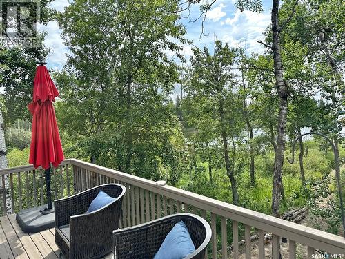 100 Misty Bay Drive, Big Shell, SK - Outdoor With Deck Patio Veranda